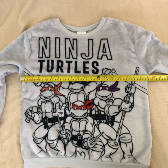 Teenage Mutant Ninja Turtles fleece sweatshirt Size Small **used** - Picture 3 of 7